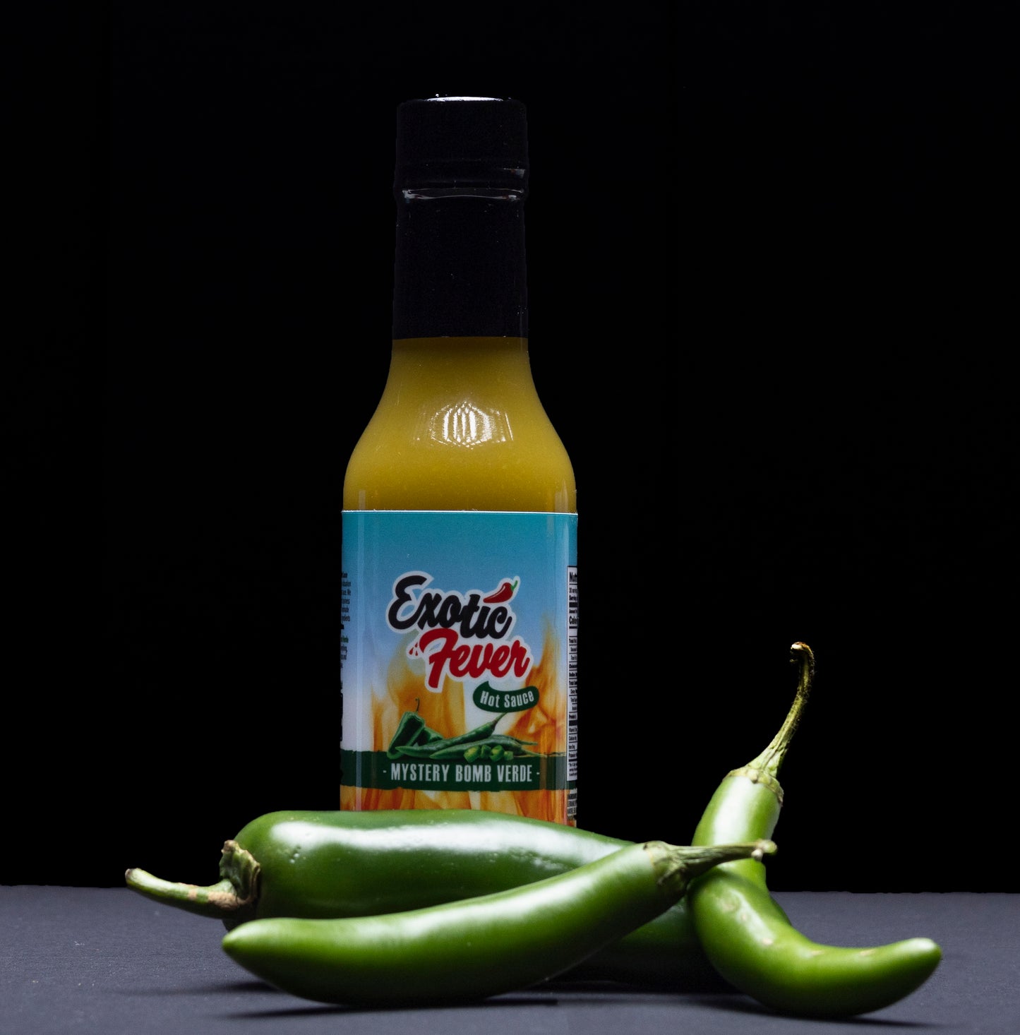 "Mystery Bomb Verde" Hot Sauce